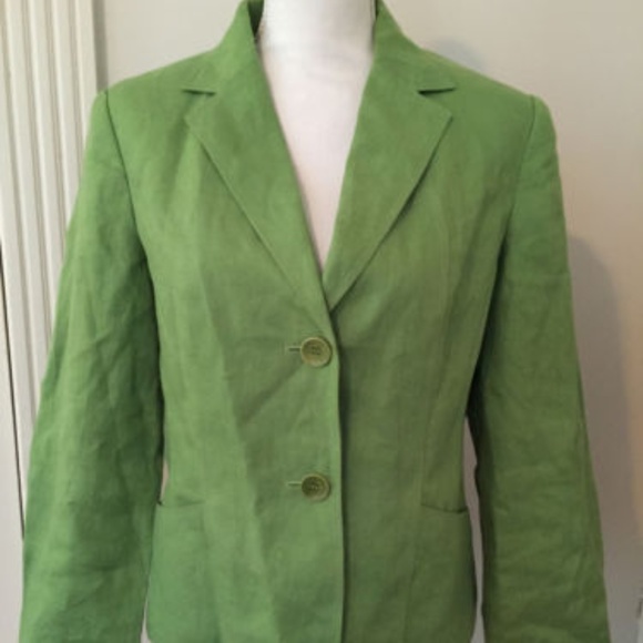 talbots irish linen jacket